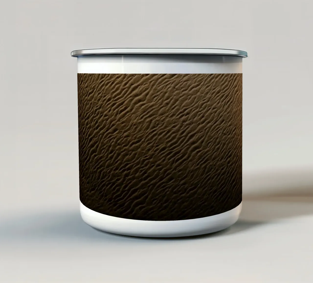 sand sand ripples enamel mug by Earthly Visions