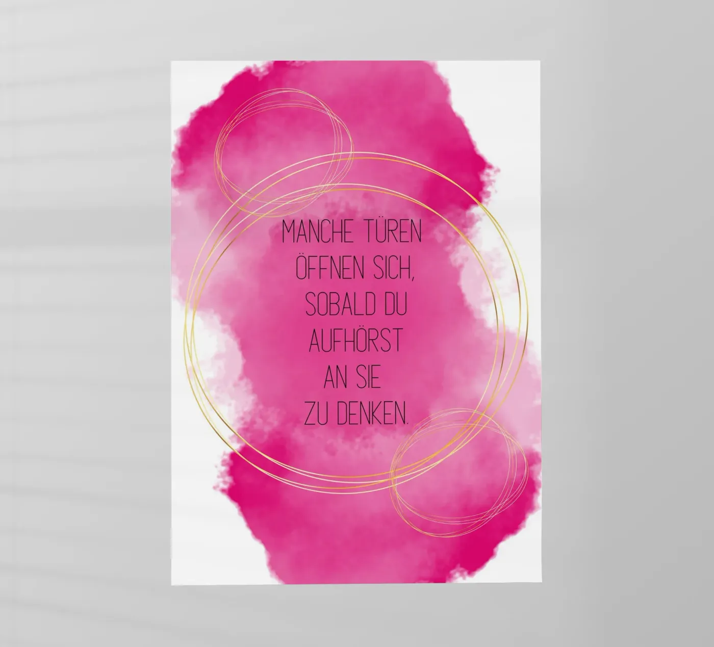 Gedanke Backlit Folie von isabels_wunderwelt_digital_art