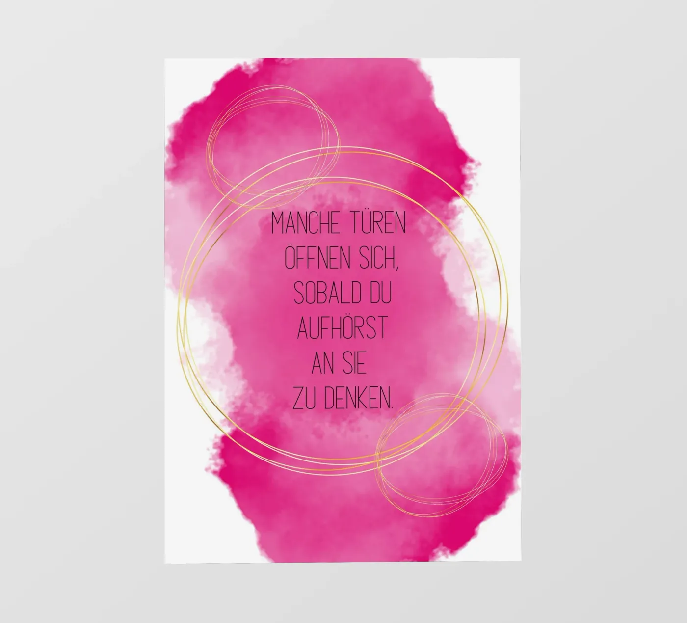 Gedanke Backlit Folie von isabels_wunderwelt_digital_art