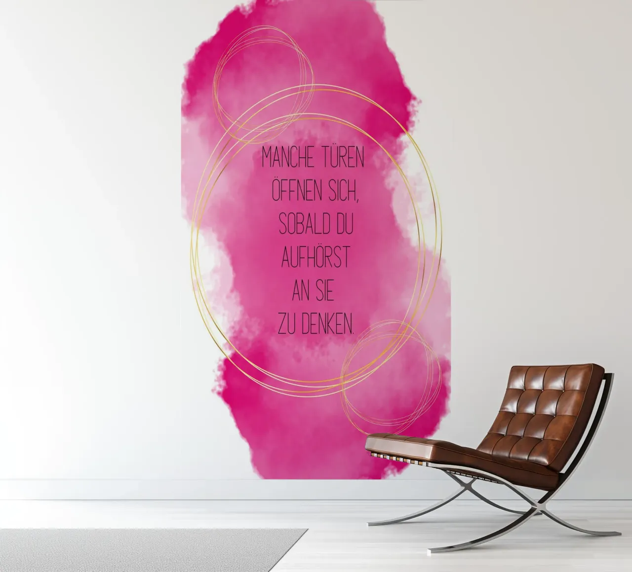 Gedanke fotobehang van AESTHETIC VIBES by Isabel