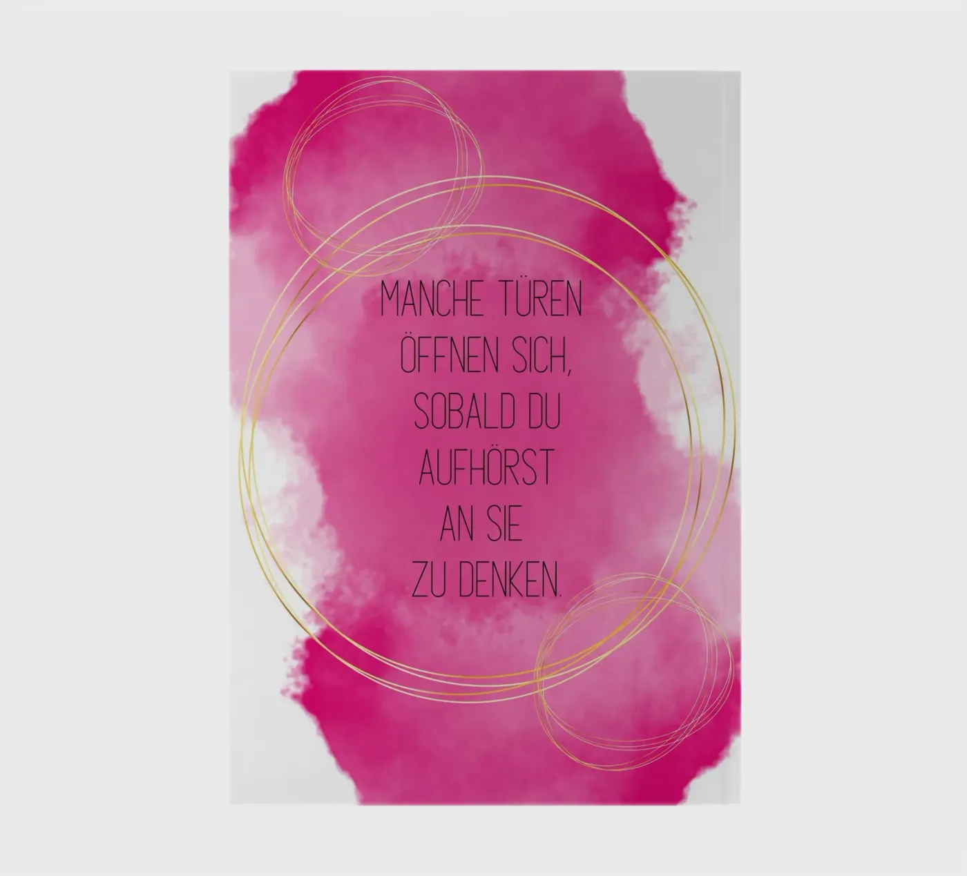 Gedanke Notizbuch von isabels_wunderwelt_digital_art