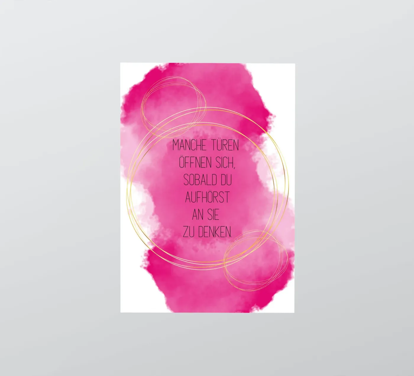 Gedanke Sticker von isabels_wunderwelt_digital_art