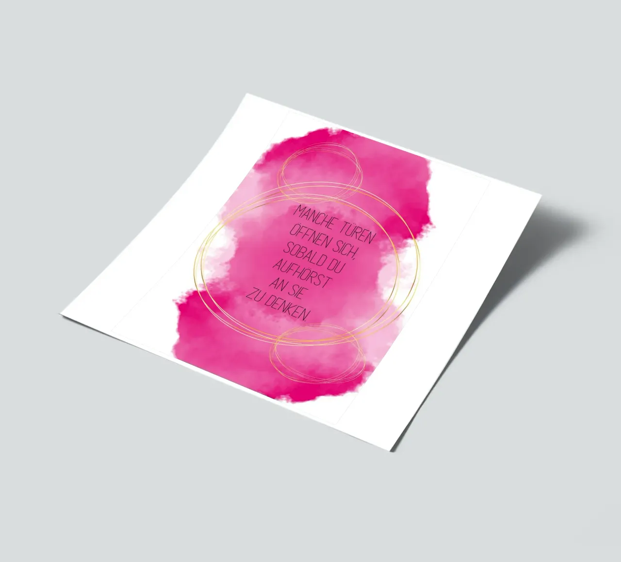 Gedanke sticker sheet by AESTHETIC VIBES by Isabel