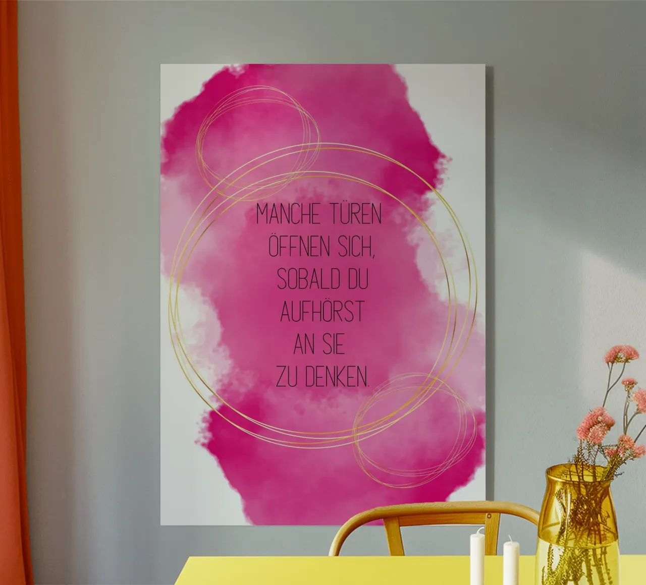 Gedanke plexiglass da AESTHETIC VIBES by Isabel