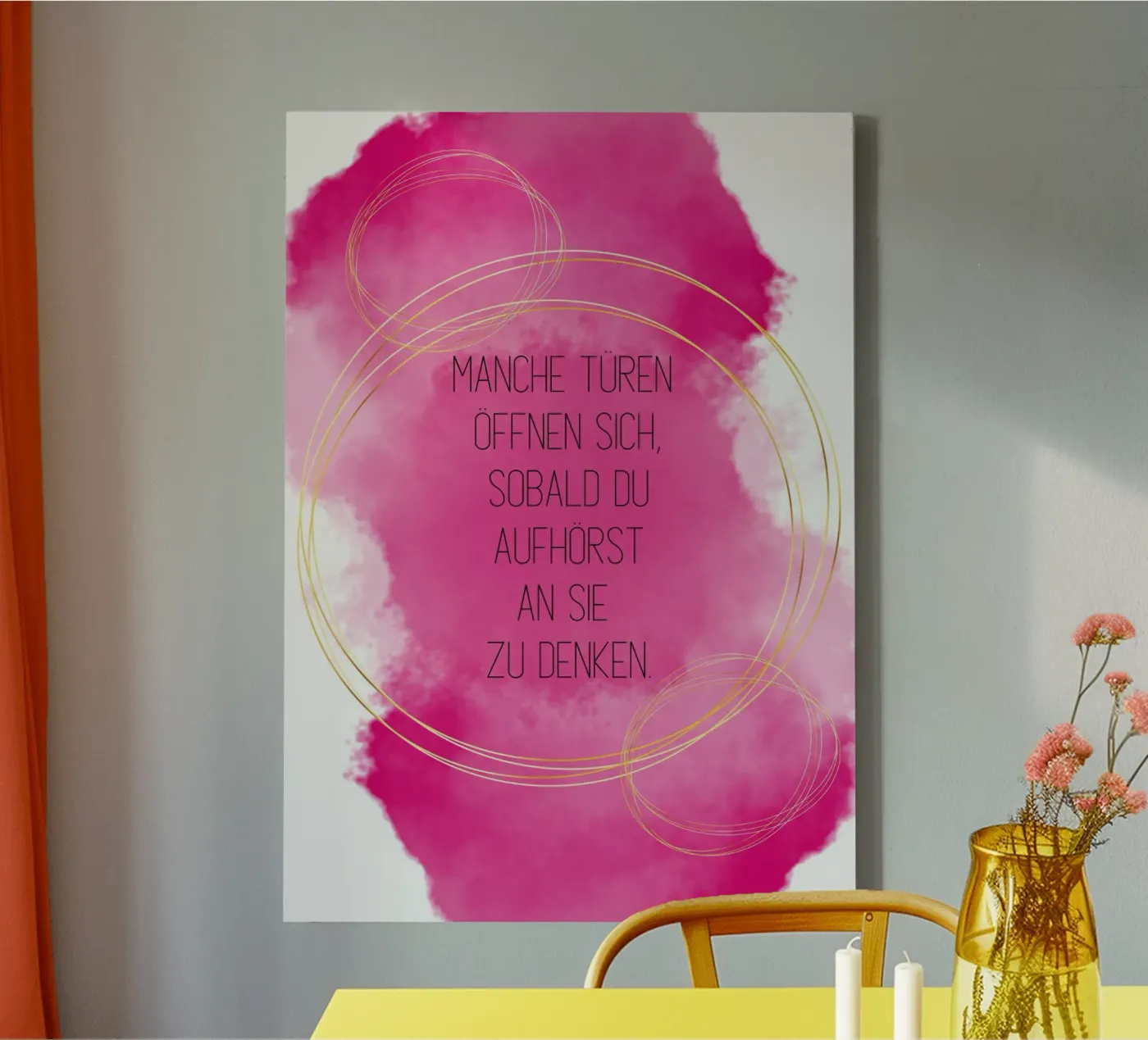 Gedanke toile de isabels_wunderwelt_digital_art