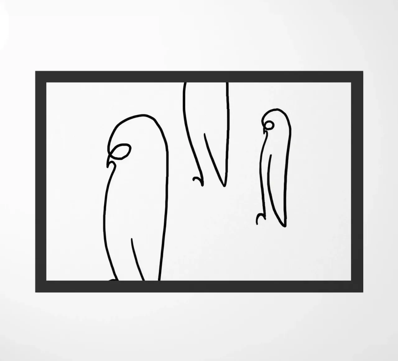 Pablo Picasso - Schizzo di un uccello zerbino da AppleAlone