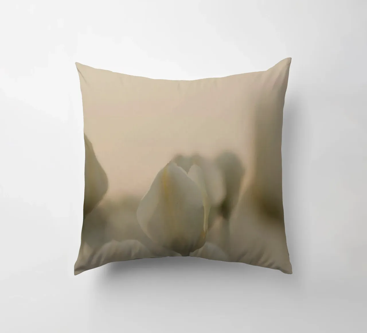 tulip flower decorative cushion by Earthly Visions