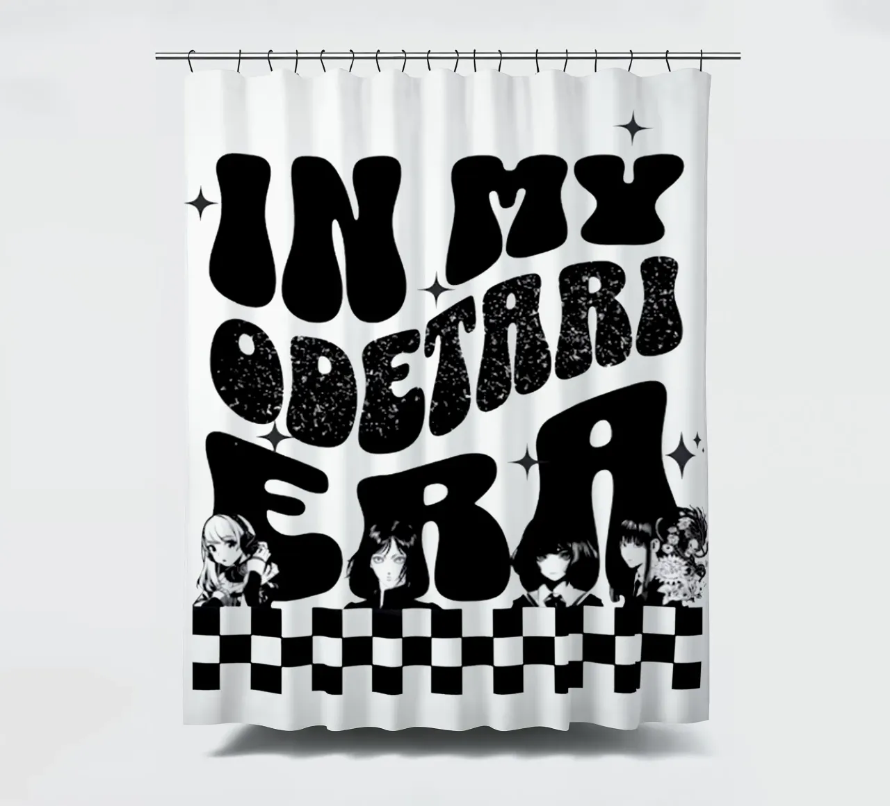 In My Odetari Era shower curtain by drabrenz