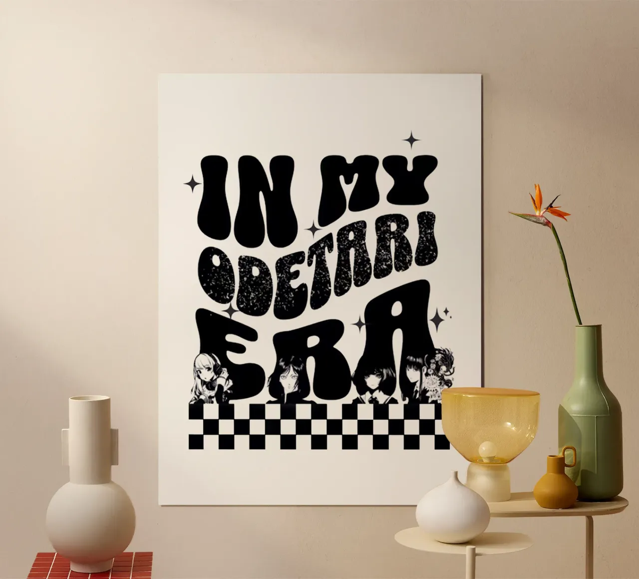 Nella mia era Odetari poster con telaio in plastica da drabrenz