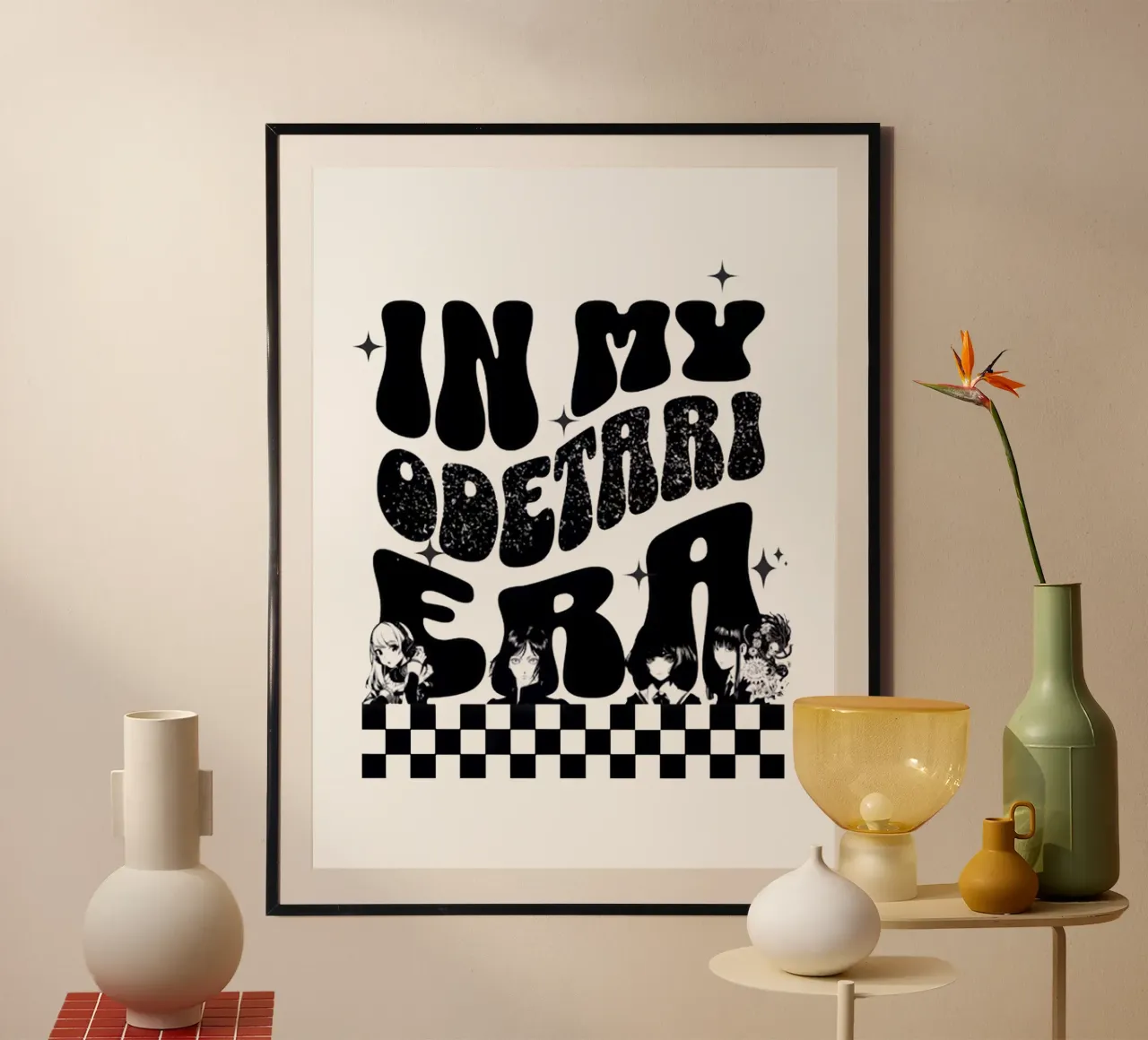 Nella mia era Odetari poster con telaio in plastica da drabrenz