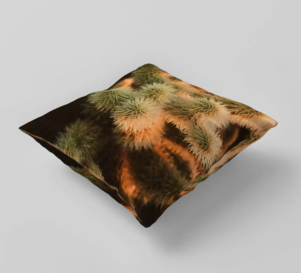 cactus desert decorative cushion by Earthly Visions