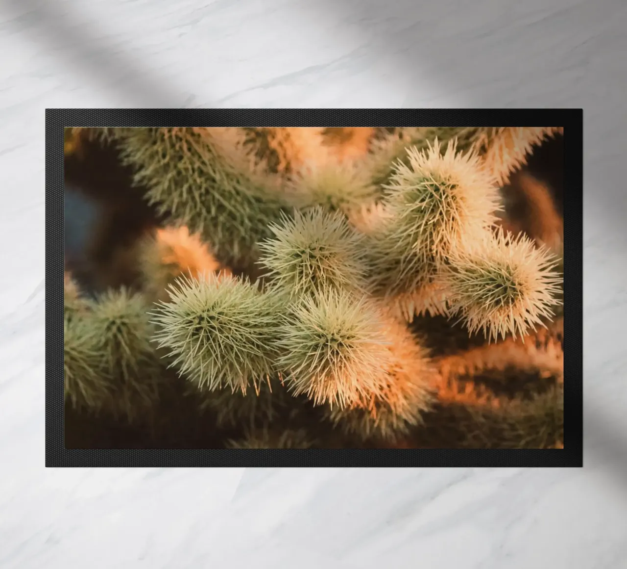 cactuswoestijn deurmat van Earthly Visions