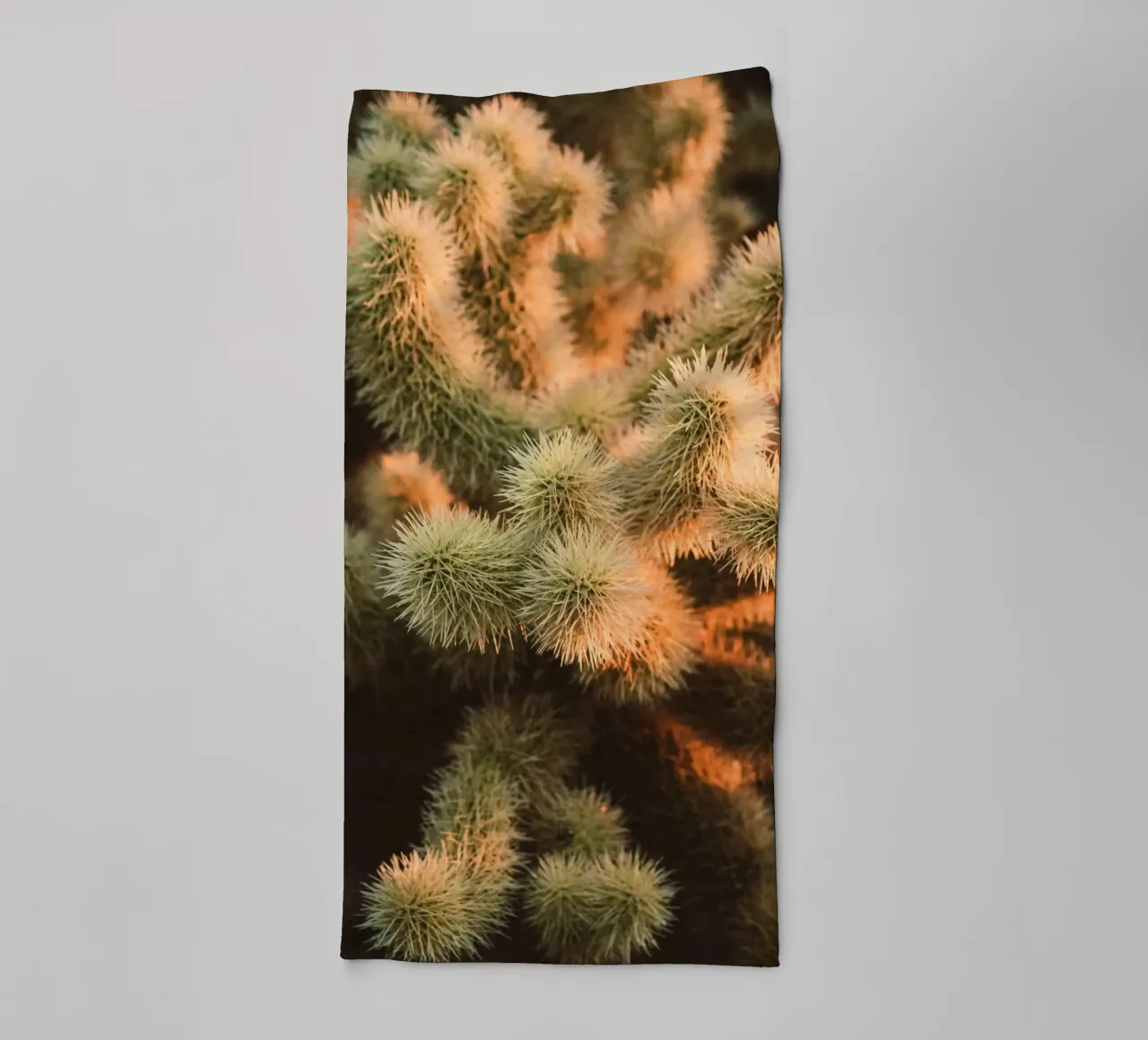 cactus desert towel by Earthly Visions