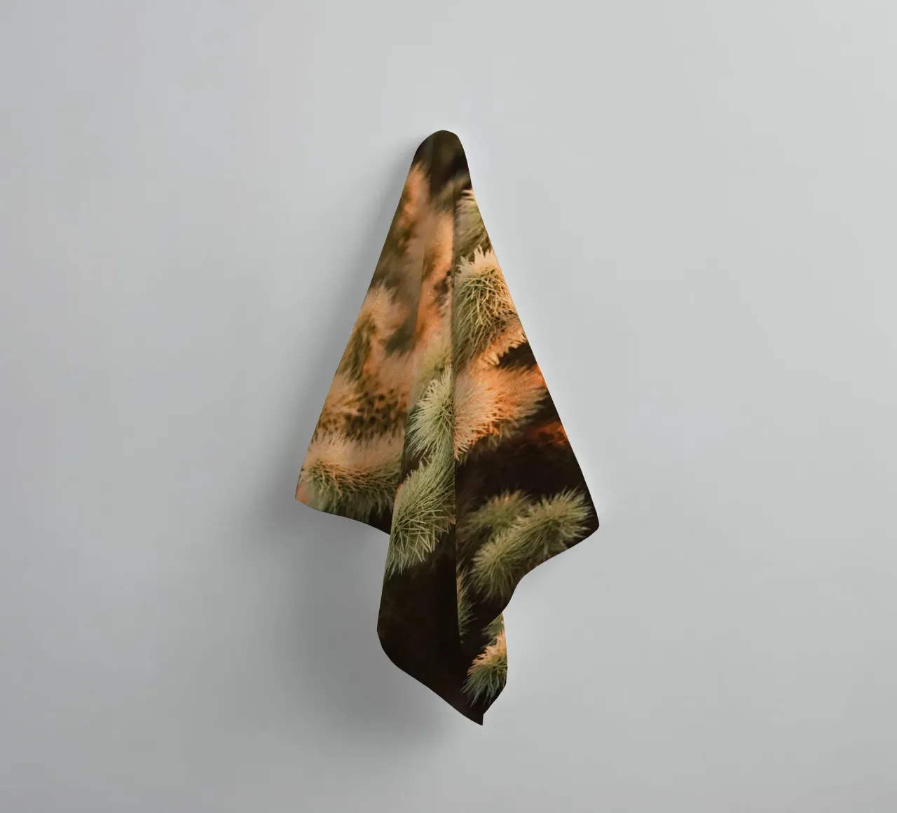 cactus desert towel by Earthly Visions
