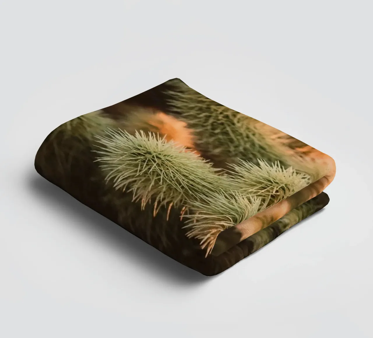 cactus desert towel by Earthly Visions