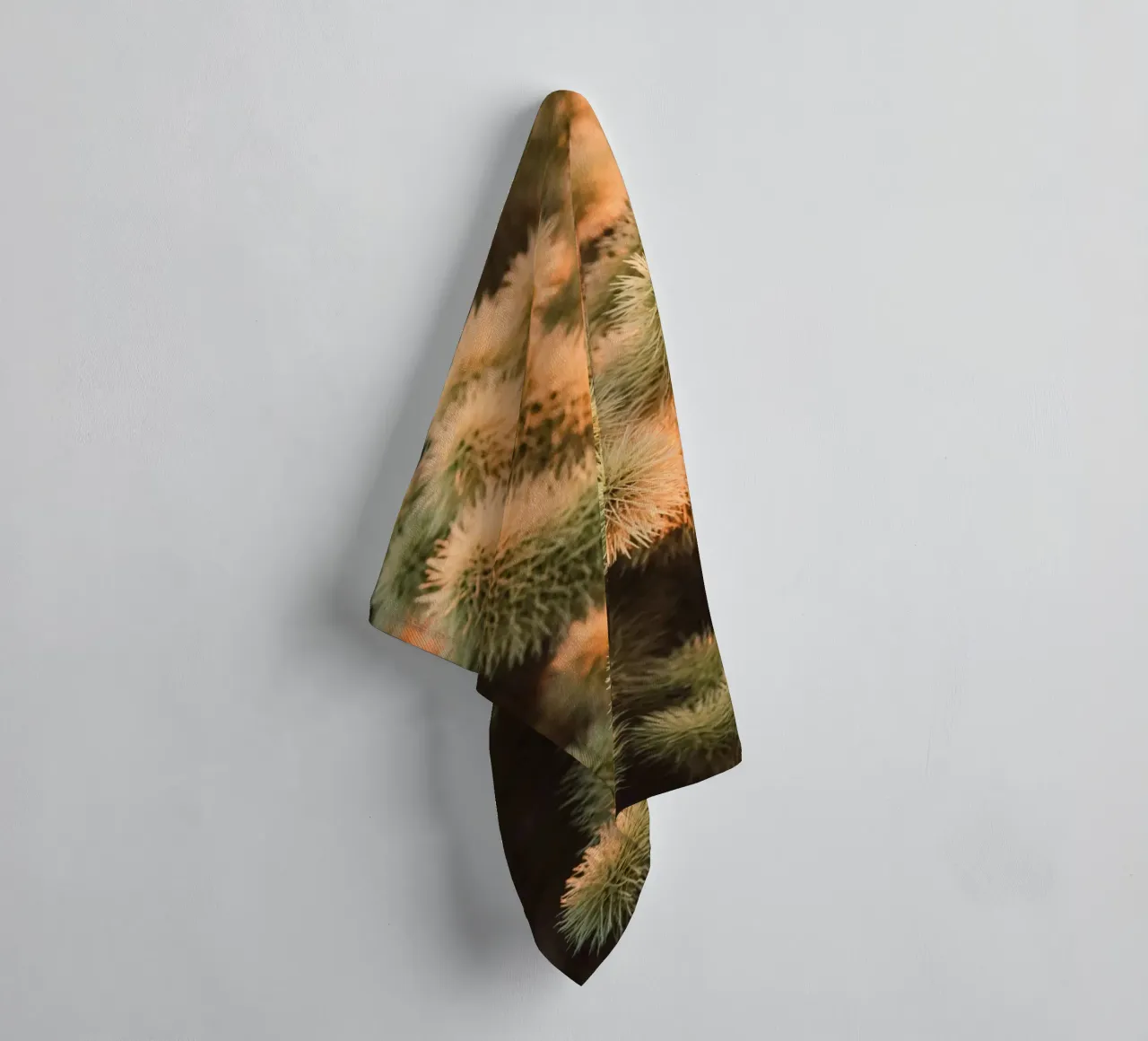 cactus desert towel by Earthly Visions