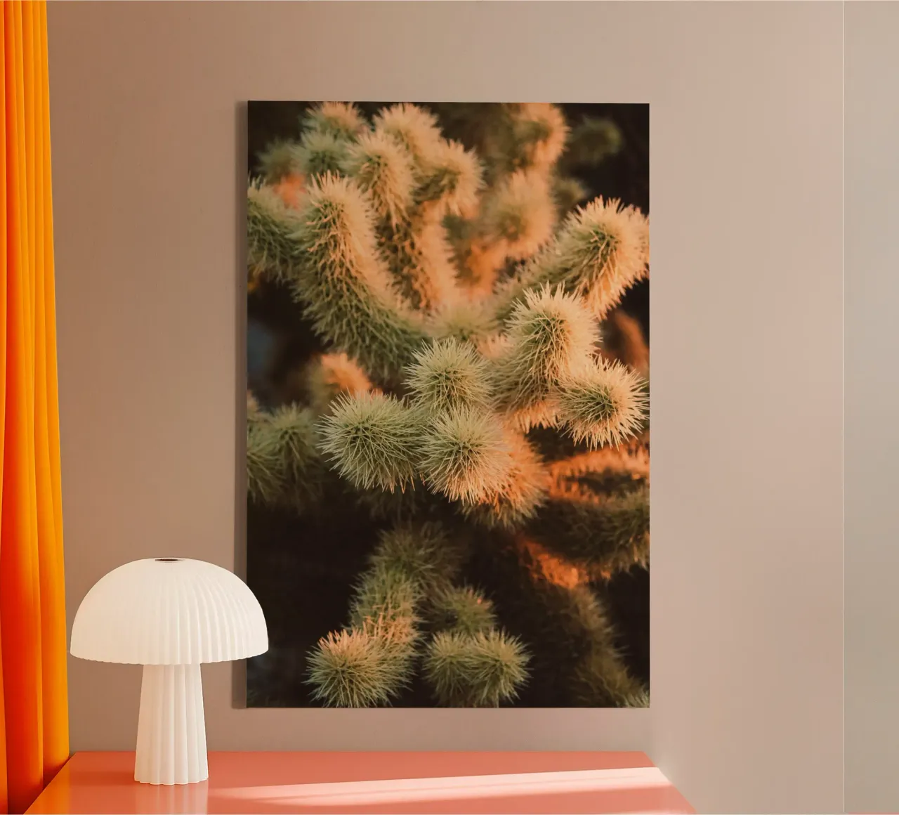 cactus desert canvas by Earthly Visions