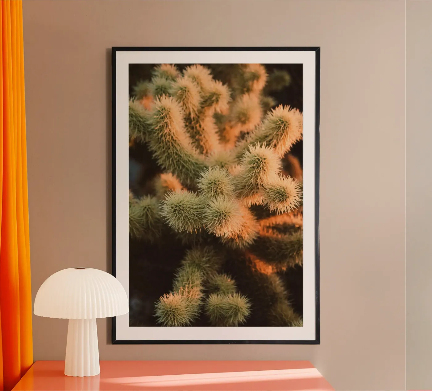 cactus desert poster by Earthly Visions