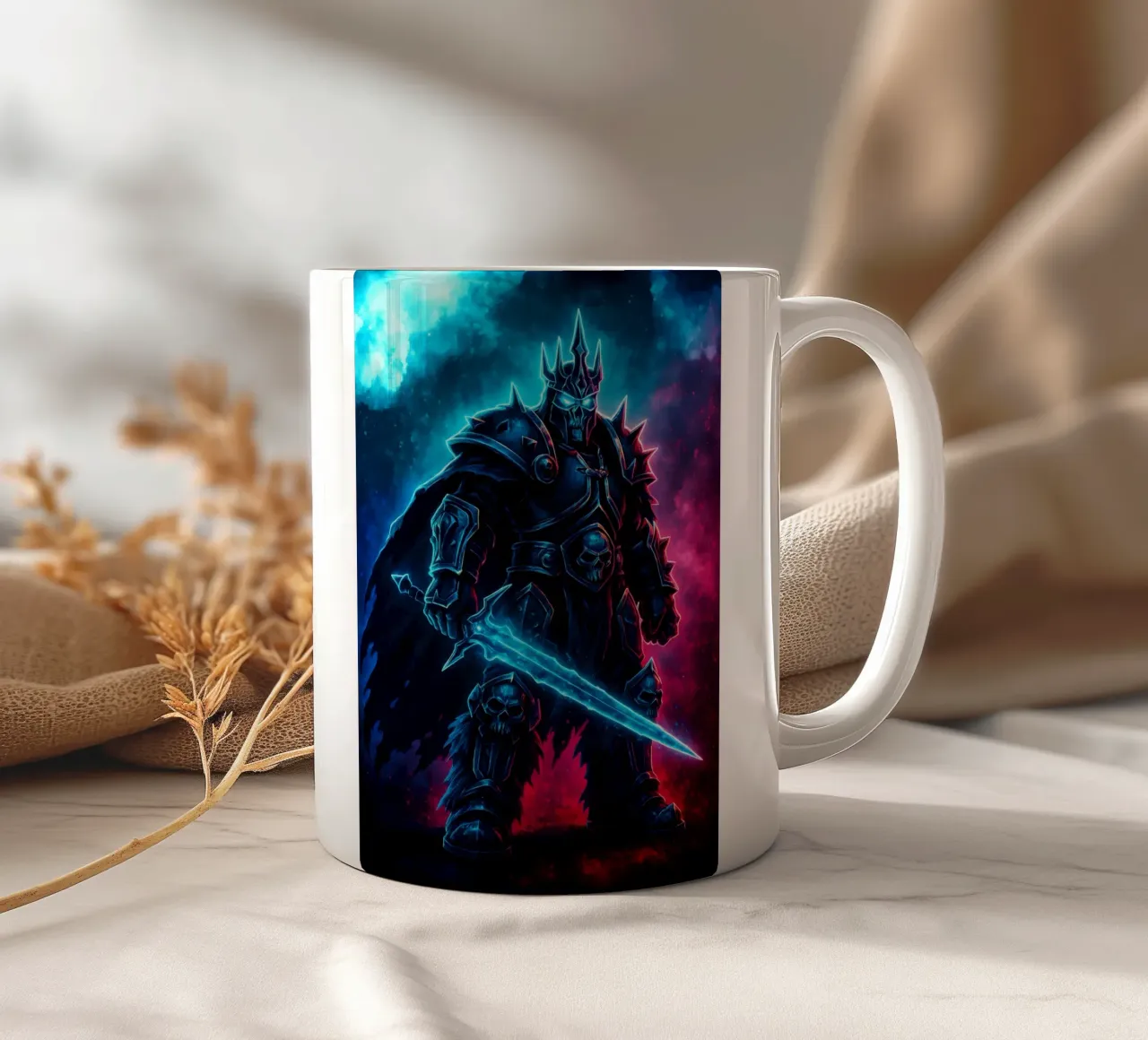 Soul Of Lich King WOW tazza in ceramica da DGSoulheroes