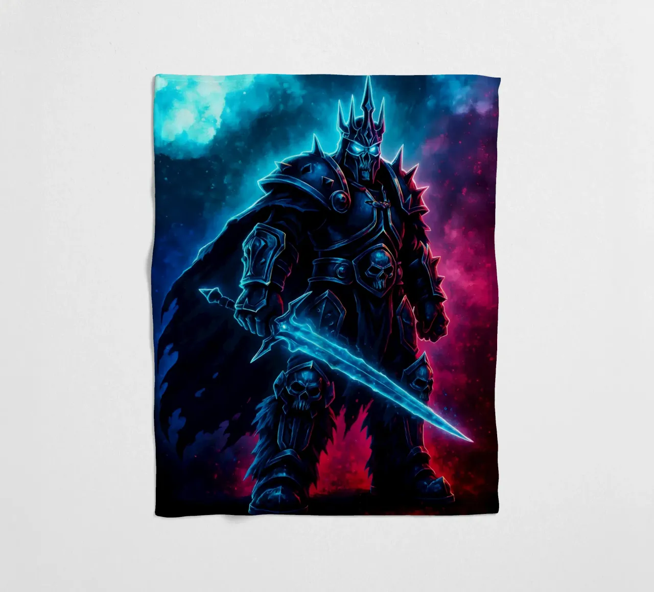 Soul Of Lich King WOW coperta in pile da DGSoulheroes