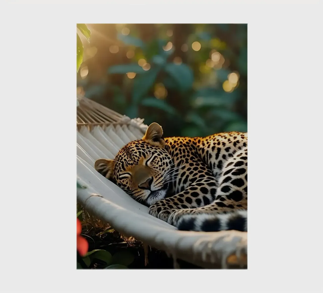 Leopard | Chilling in style (1) notebook by Trinkets NL Design Studio