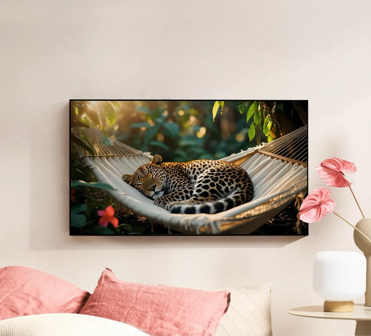 🌿😎 Leopardo | Relajarse con estilo (1) metacrilato de Trinkets NL Design Studio