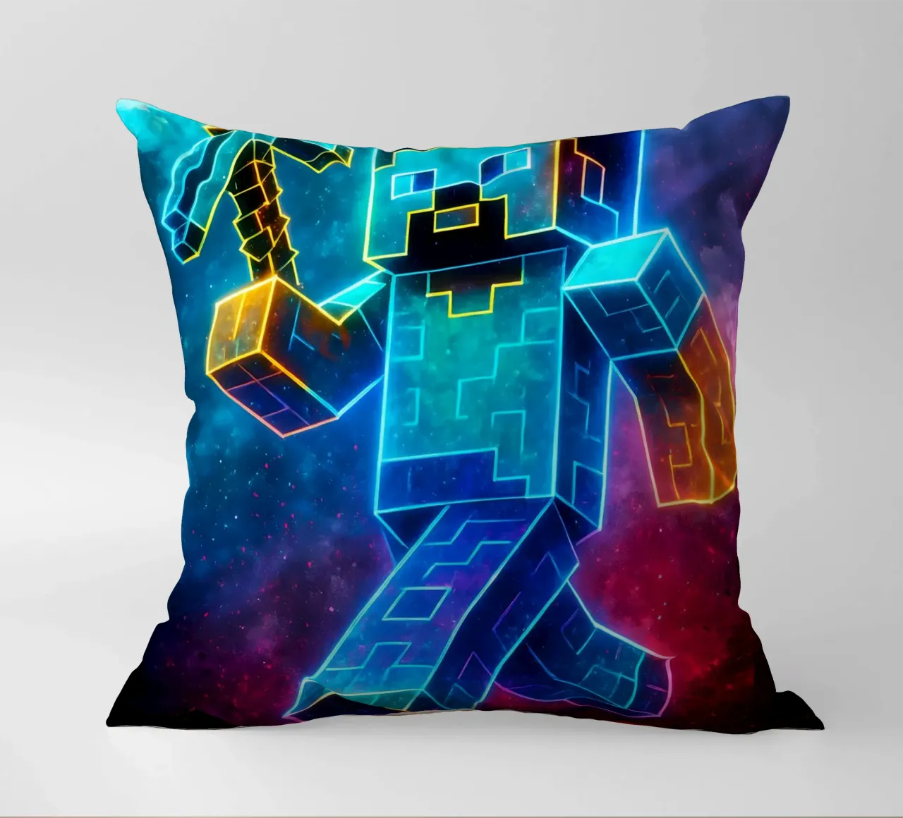 Soul Of Minecraft Steve cuscino da DGSoulheroes