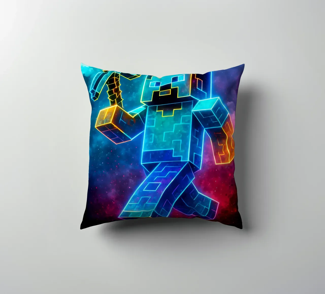 Soul Of Minecraft Steve cuscino da DGSoulheroes
