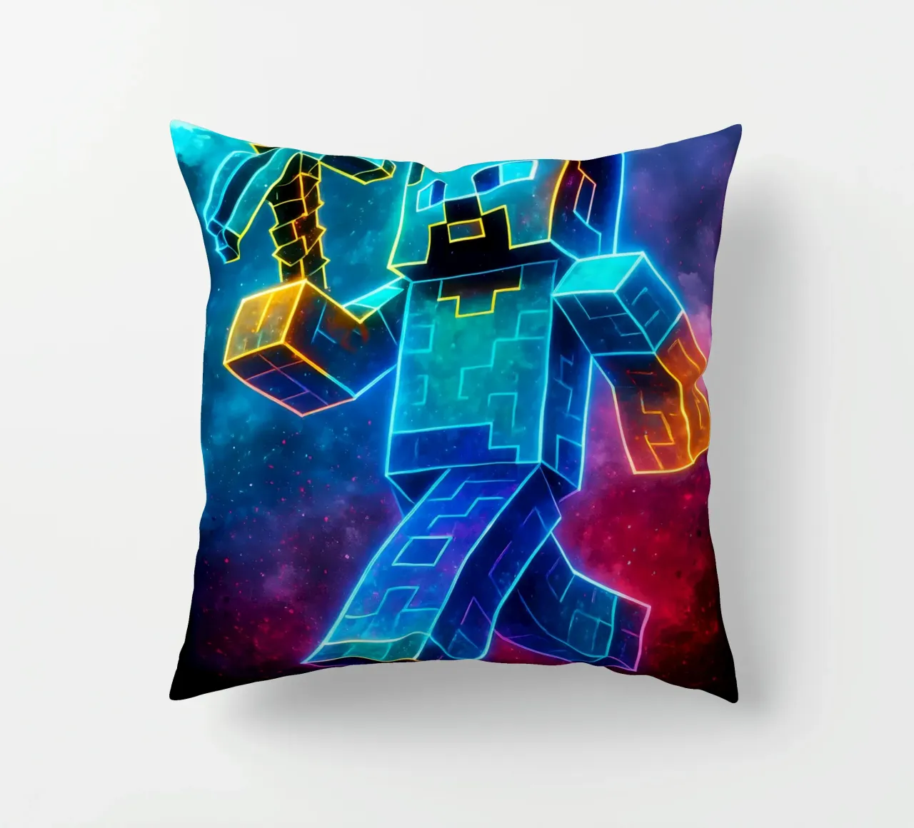 Soul Of Minecraft Steve cuscino da DGSoulheroes