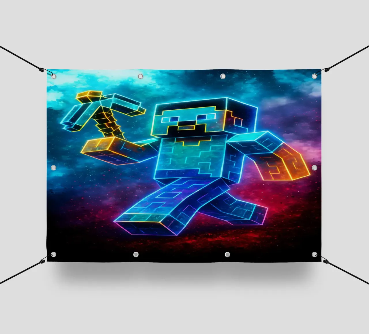 Soul Of Minecraft Steve pvc cover by DGSoulheroes