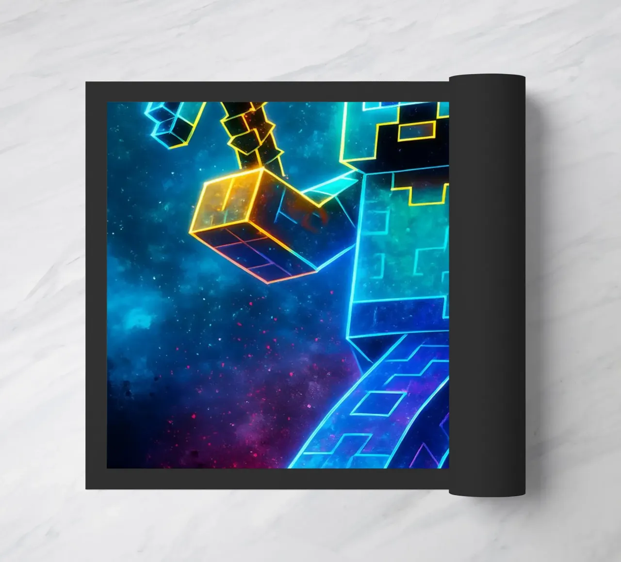 Soul Of Minecraft Steve doormat by DGSoulheroes