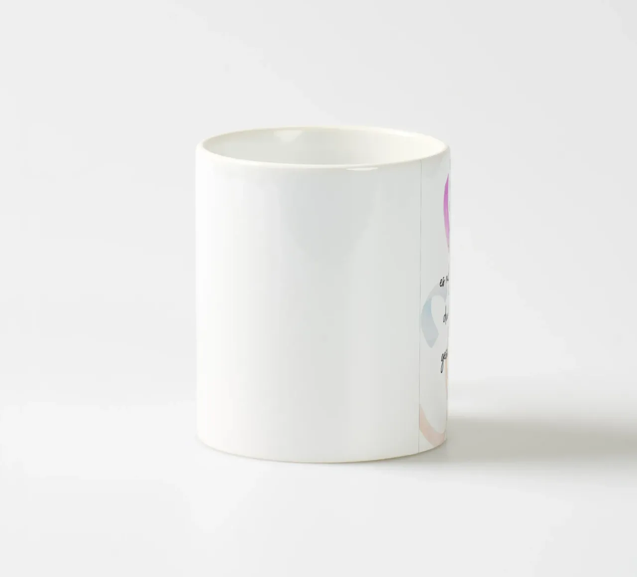 geschehen lassen ceramic mug by AESTHETIC VIBES by Isabel