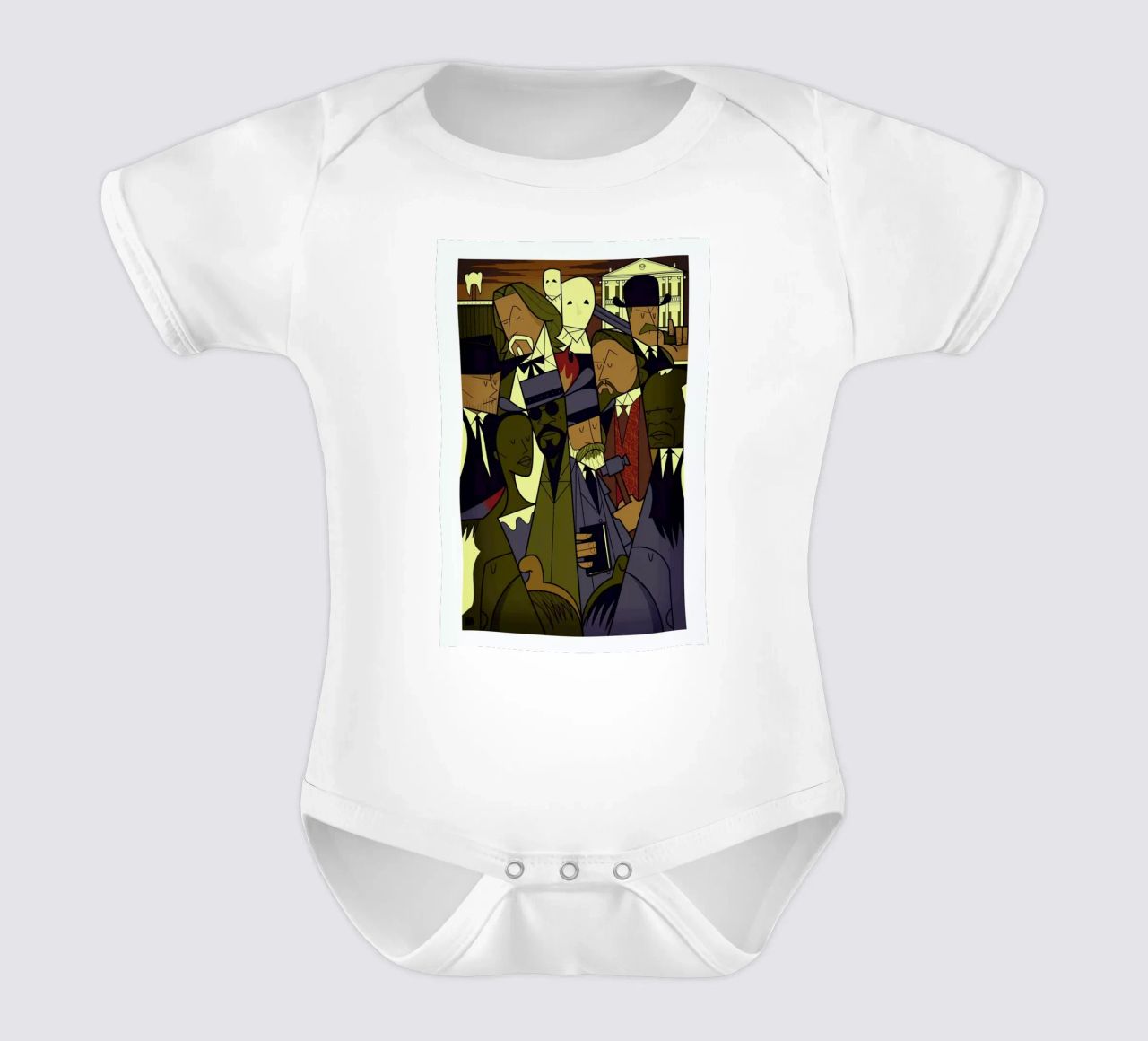 DJANGO body neonato maniche corte da Ale Giorgini
