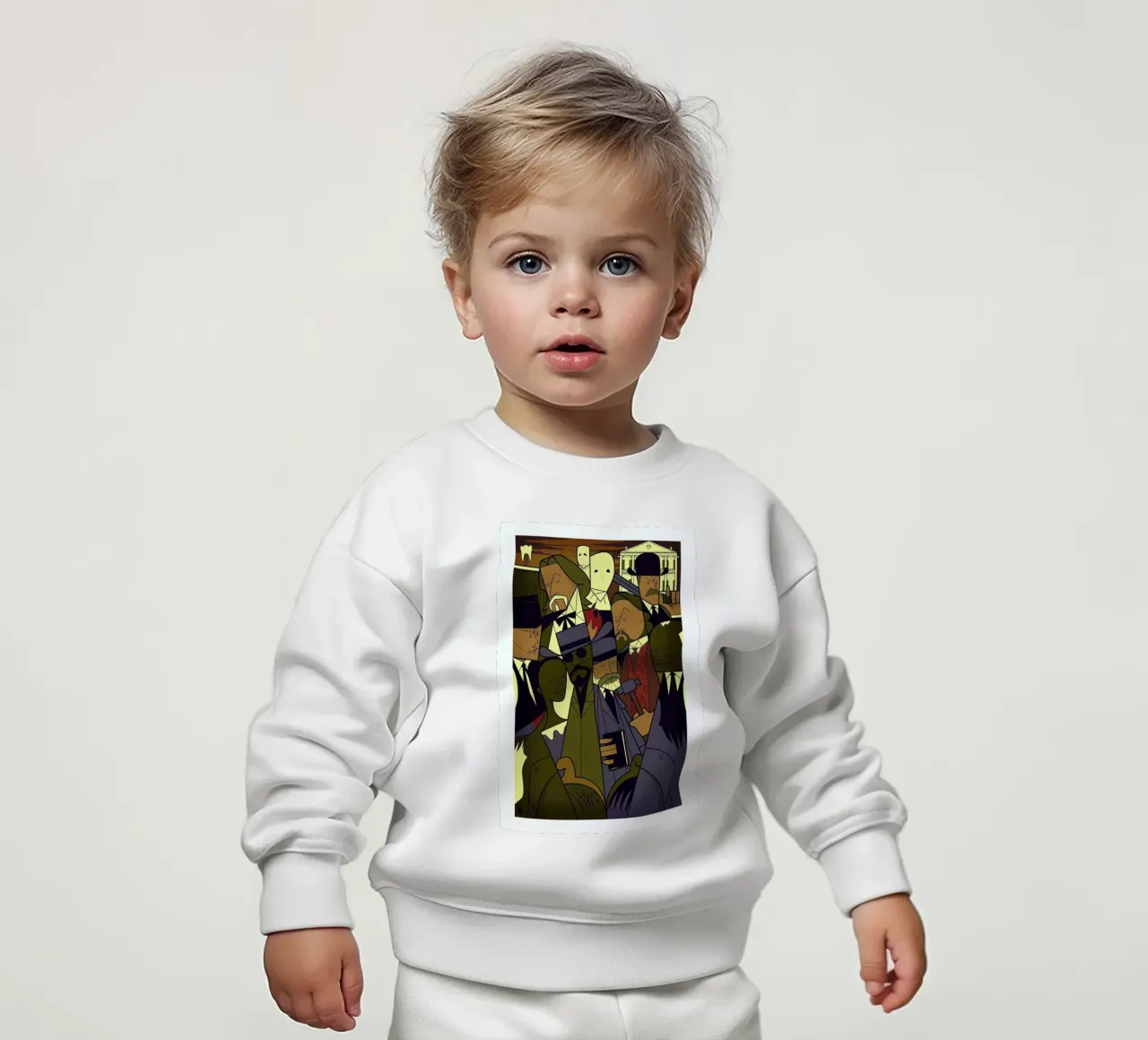 DJANGO felpa neonato da Ale Giorgini