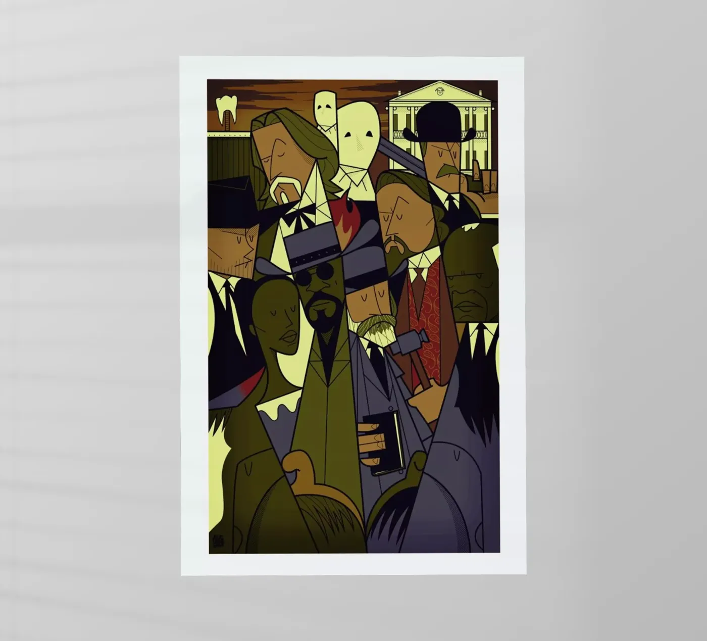 DJANGO Backlit Folie von Ale Giorgini