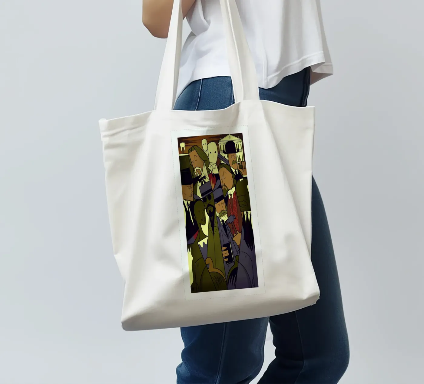 DJANGO tote bag by Ale Giorgini