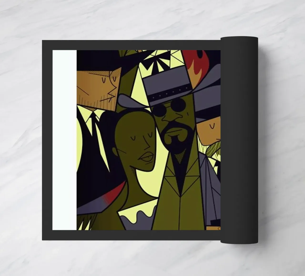 DJANGO Fußmatte von Ale Giorgini