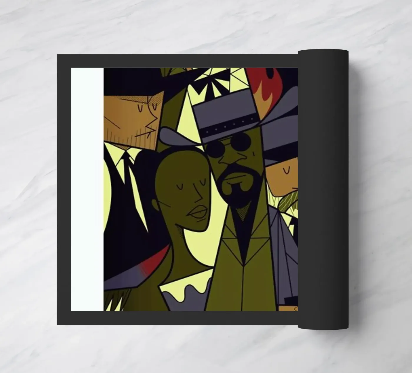 DJANGO Fußmatte von Ale Giorgini
