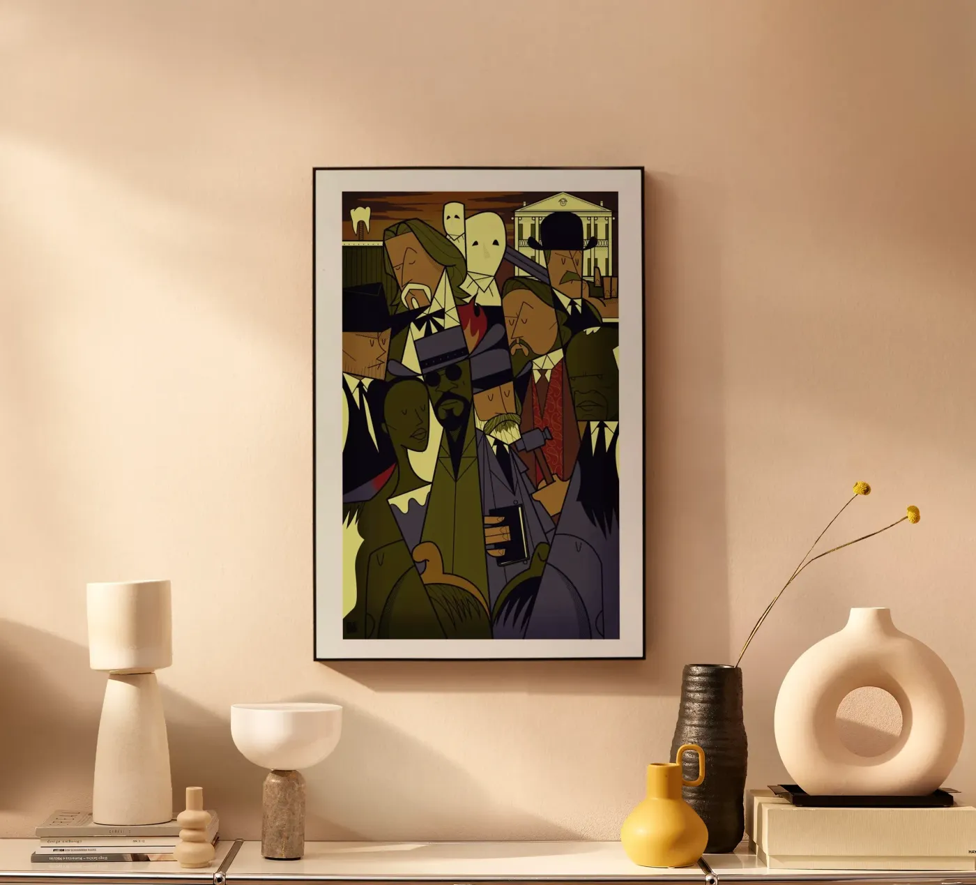 DJANGO acryl van Ale Giorgini