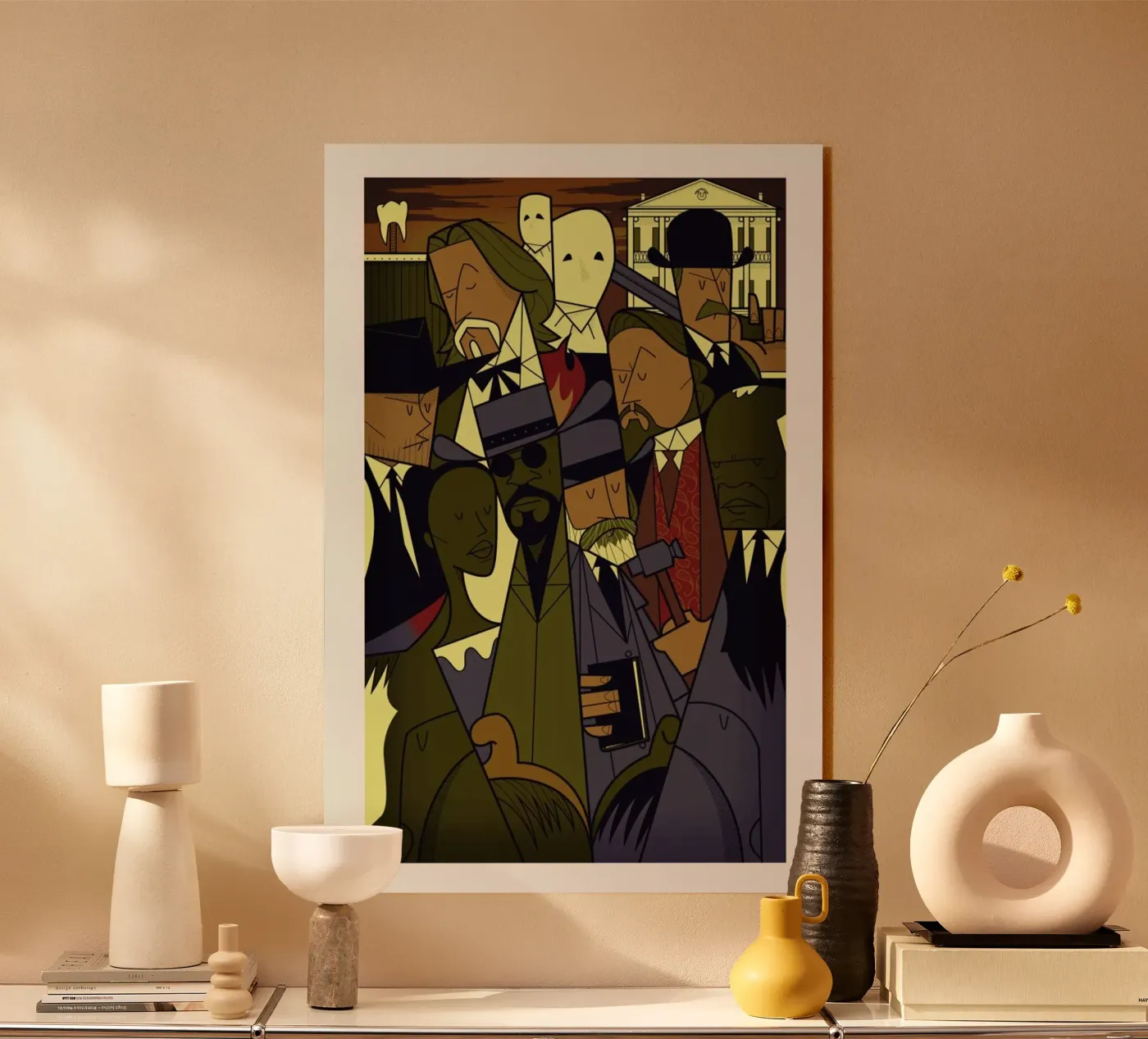 DJANGO acryl van Ale Giorgini