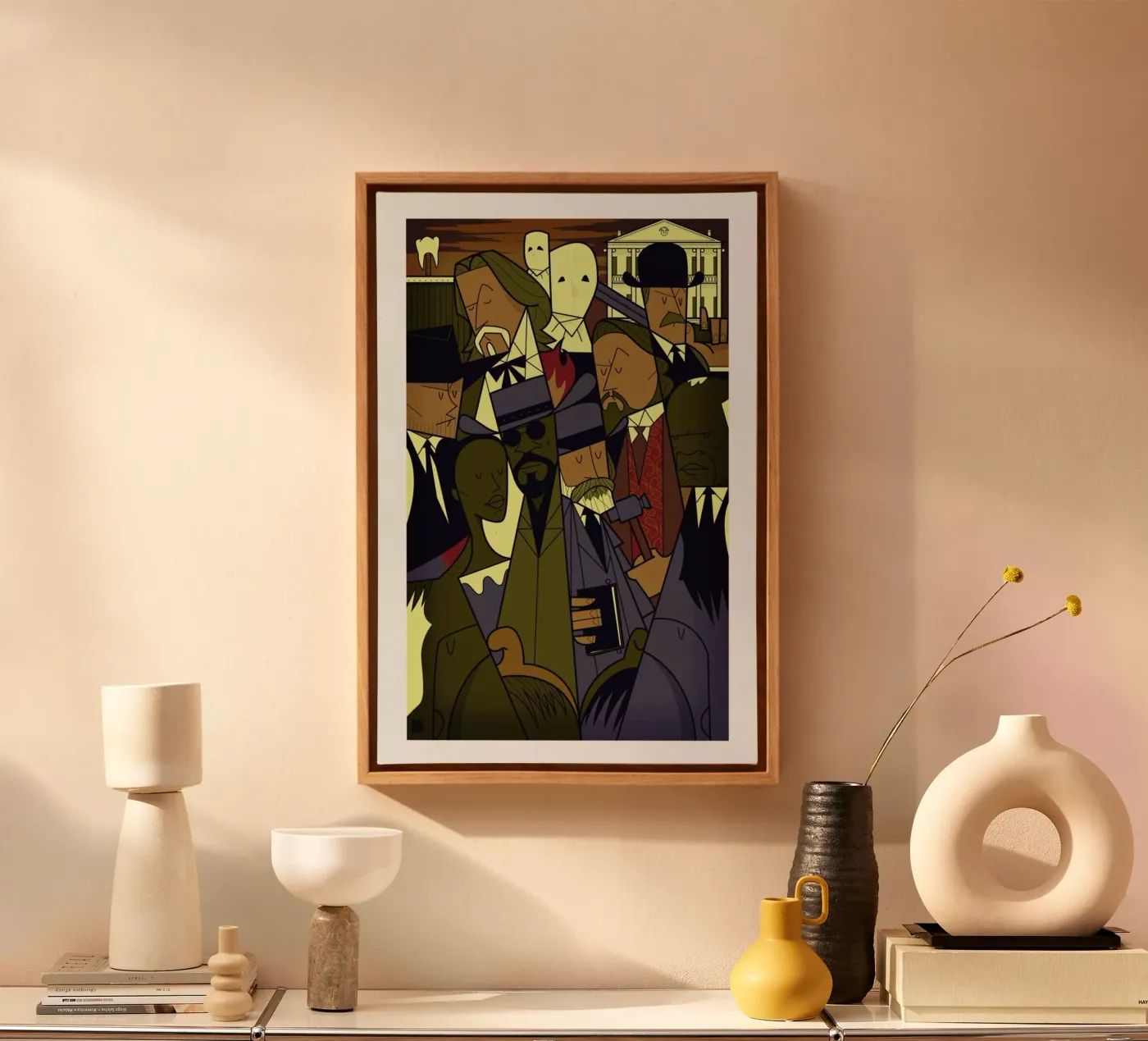 DJANGO canvas van Ale Giorgini