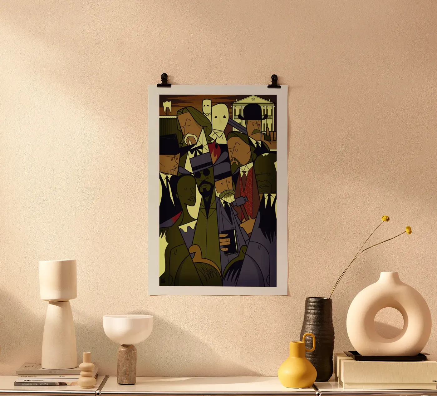 DJANGO Poster von Ale Giorgini