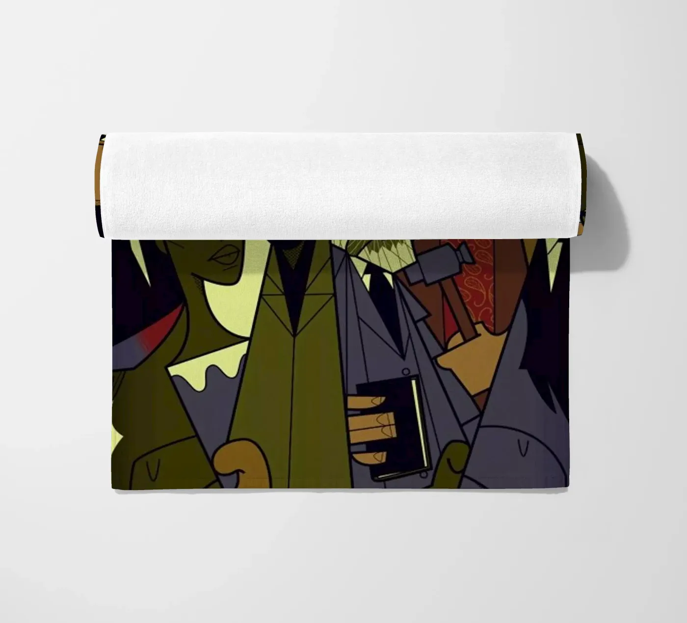 DJANGO beach towel by Ale Giorgini