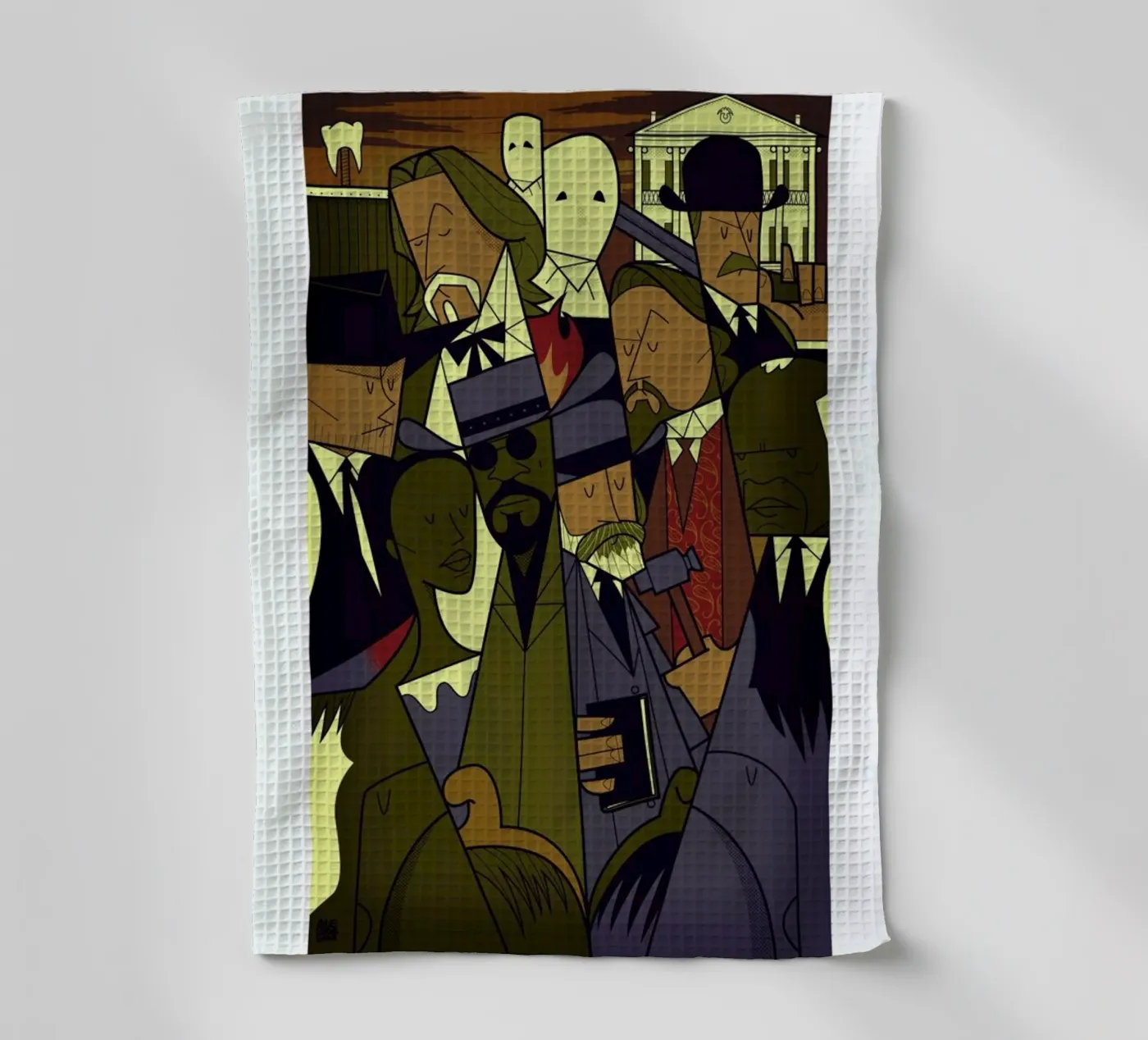 DJANGO torchon de Ale Giorgini