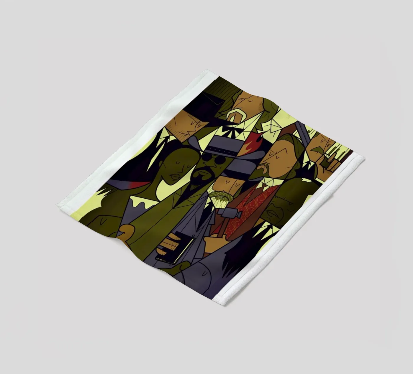 DJANGO fleecedeken van Ale Giorgini