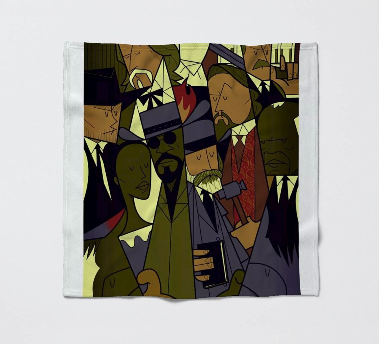 DJANGO coperta in pile da Ale Giorgini