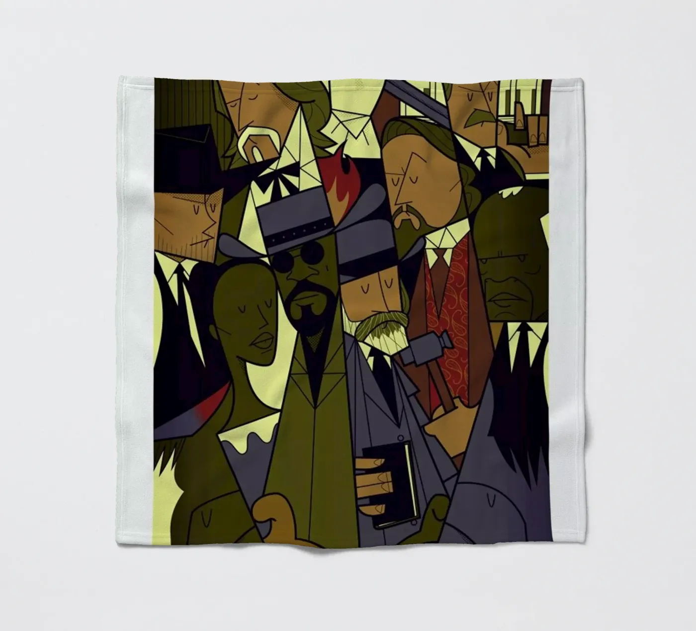 DJANGO fleecedeken van Ale Giorgini