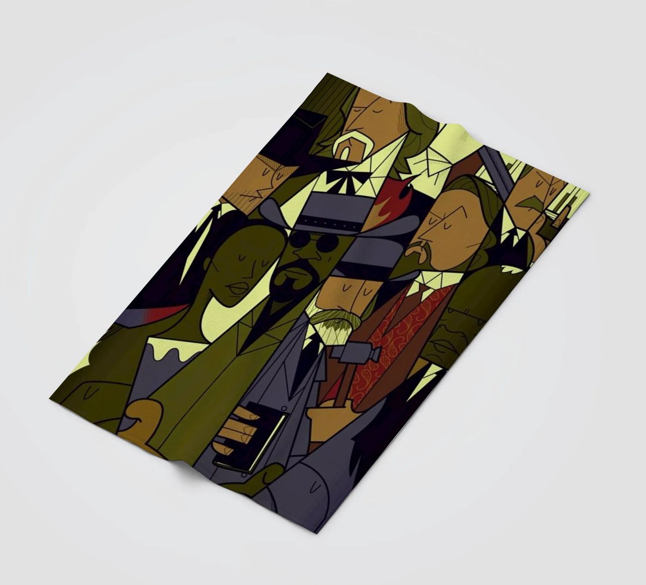 DJANGO coperta in pile da Ale Giorgini