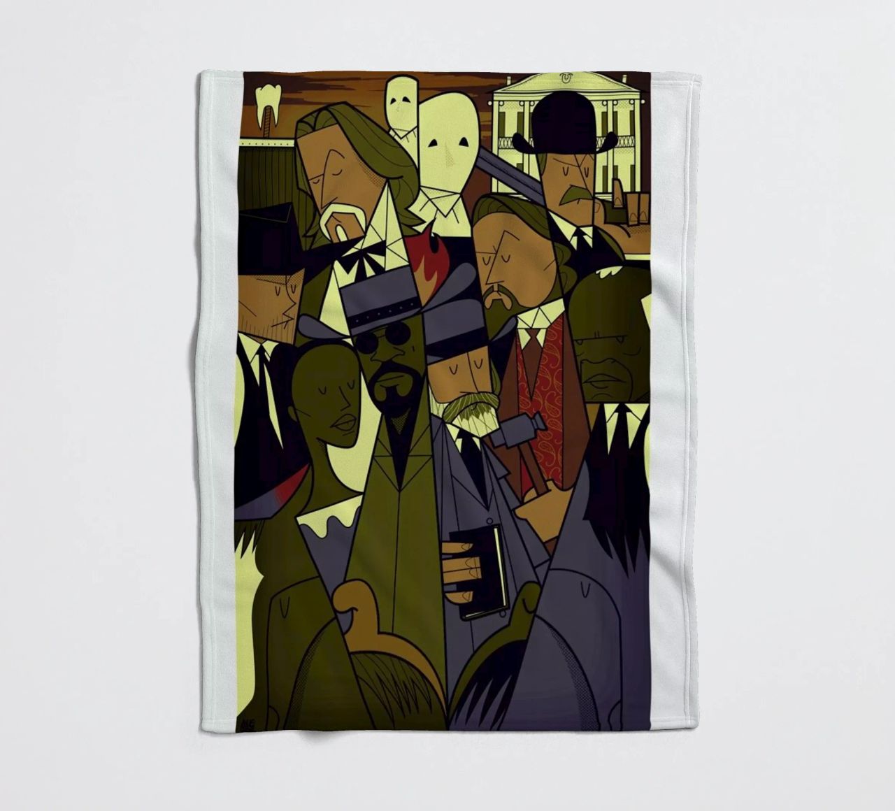 DJANGO coperta in pile da Ale Giorgini