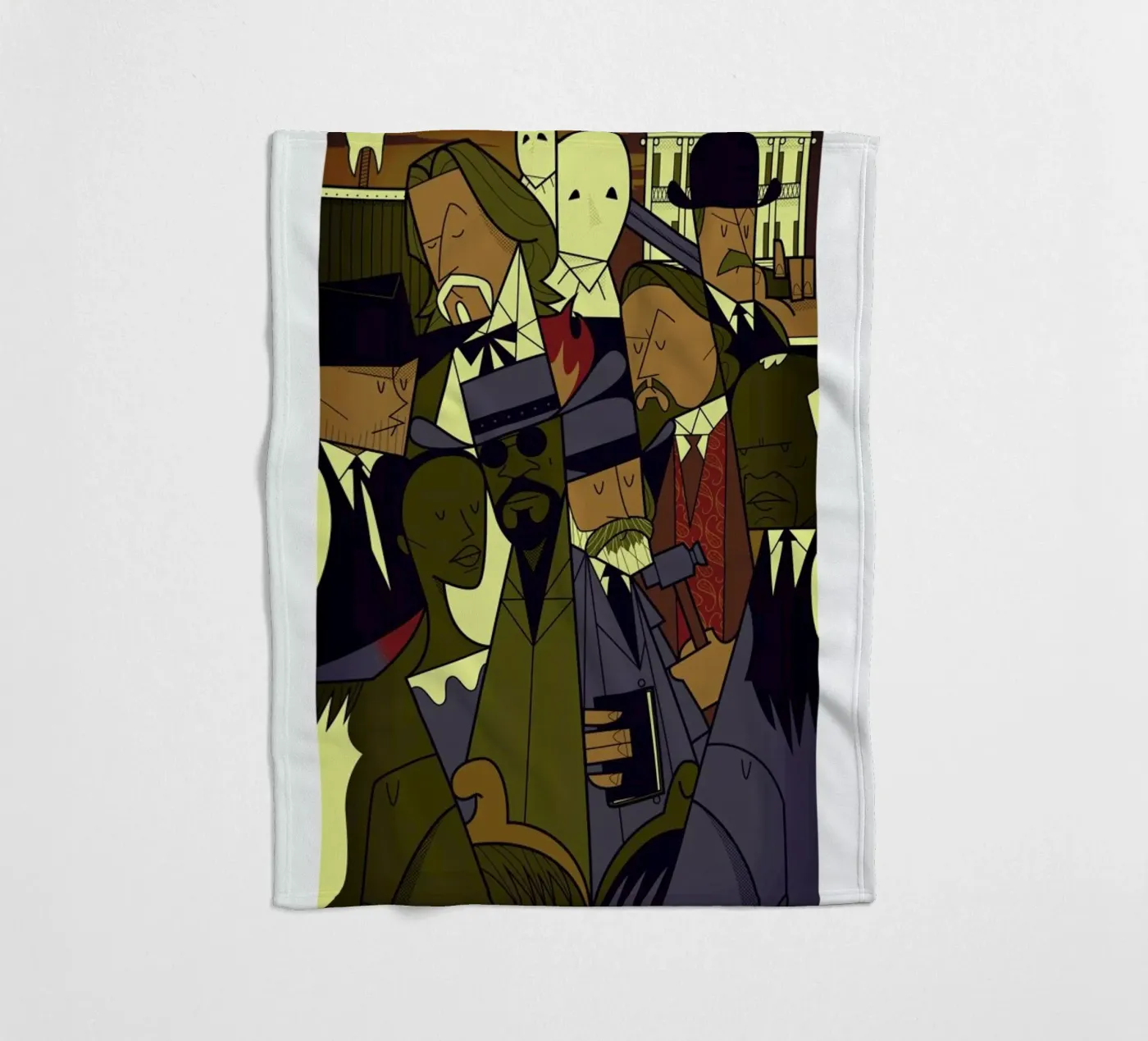 DJANGO fleecedeken van Ale Giorgini